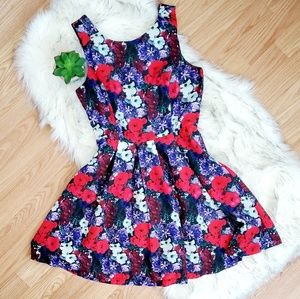 Forever 21 Floral A-Line Dress